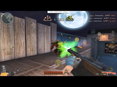 Crossfire West( Đột Kích Bắc Mỹ )2.0: MULTI KILL with PPSH-41 Gameplay- Champion Dang