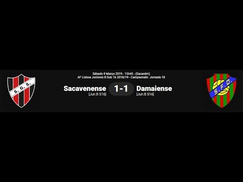 SG Sacavenense - SF Damaiense 2018/2019
