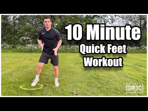 10 Minute Quick Feet Workout | Exercises to Improve Your Foot Speed & Performance