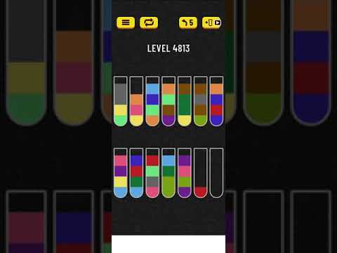 water sort puzzle level 4813