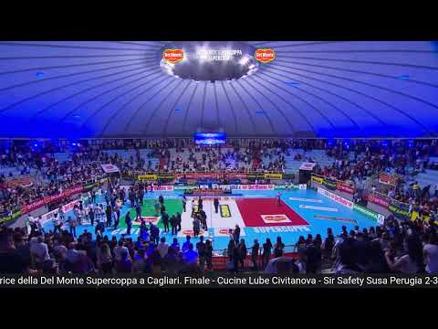 Del Monte Supercoppa, festeggiamenti e premiazioni