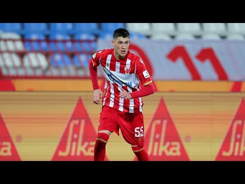 Evrogol Andrije Maksimovića iz slobodnog udarca (Crvena zvezda - Vojvodina)