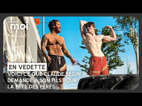 Here's what Claude Bégin asked his son for Father's Day