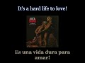 Black Sabbath - Hard Life To Love - 03 - Lyrics / Subtitulos en español (Nwobhm) Traducida