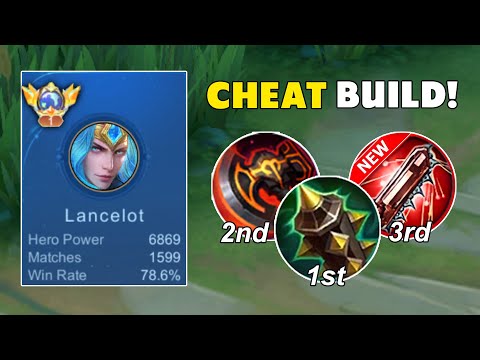 GLOBAL LANCELOT NEW RECOMMENDED BUILD FOR ONE HIT 2023! ( so broken! )