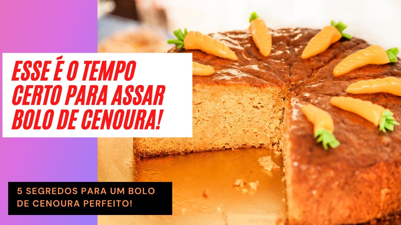 Watch Now Quanto tempo para assar um bolo de cenoura Quanto tempo para assar um bolo de cenoura