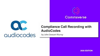 Compliance Call Recording in Microsoft Teams with AudioCodes