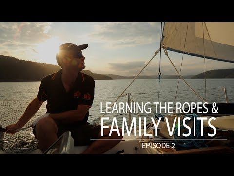 Learning the Ropes & Family Visits (Sailing Day Dream Ep. 2)