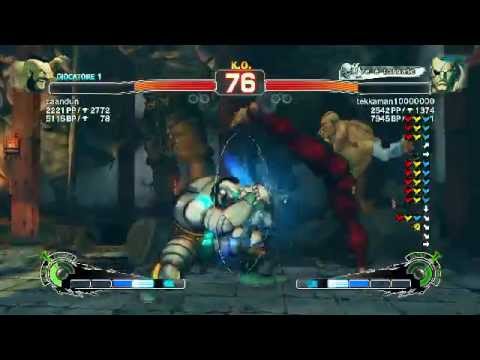 Bonchan's Style USF IV: Zangief (2.200 pp) vs Sagat (2.600 pp)