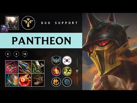 Pantheon Support vs Neeko - KR Challenger Patch 25.24