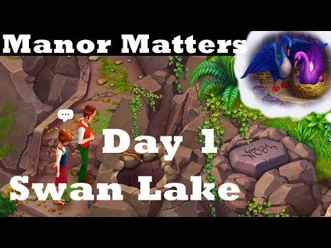 Manor Matters Stories Swan Lake Day 1 Complete HD | GameGo Game Gameplay Walkthrough | Android | IOS