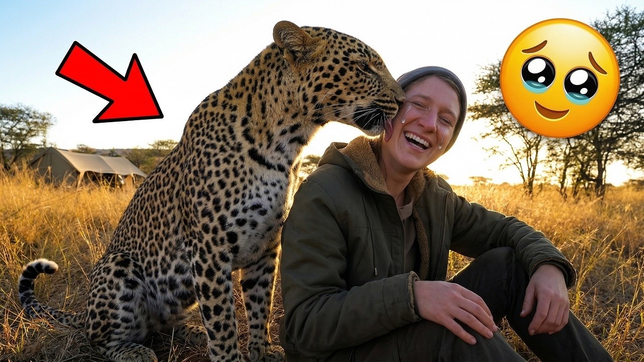 Wild Leopard Never Forgot the Man Who Saved Him… Their Reunion is UNBELIEVABLE! 🐆❤️