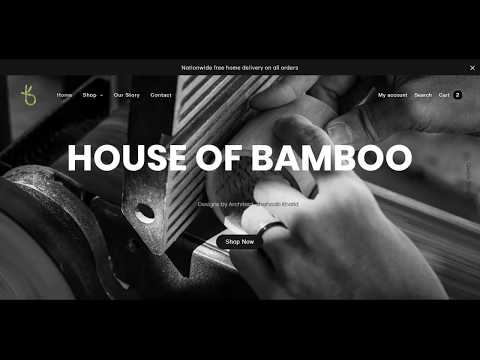 E Commerce House of Bamboo by Cerostech