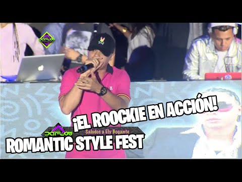 El Roockie en Tarima del Romantic Style Fest by Da Flow Internacional