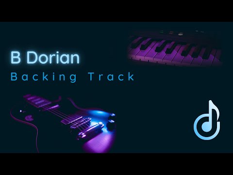 Relentless funk backing track in B Dorian 85bpm