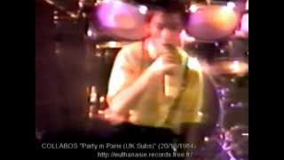 COLLABOS - CHAOS FESTIVAL - 12 - Party in Paris (UK Subs)