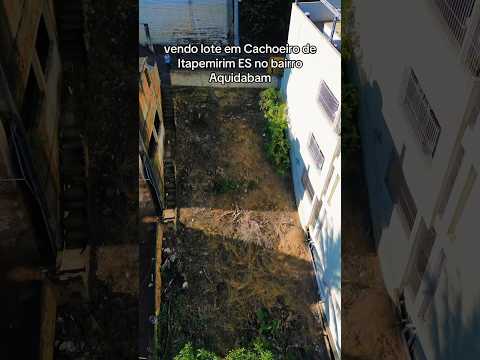 Vendo lote em Cachoeiro de Itapemirim ES no bairro Aquidabam #lote #investimentos #imóveis #casa