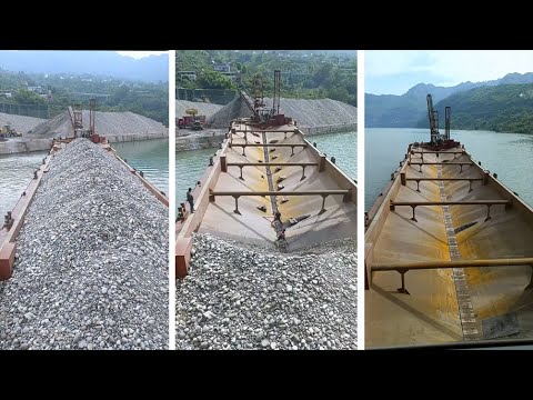 Full view of the whole process of unloading you should not have seen.