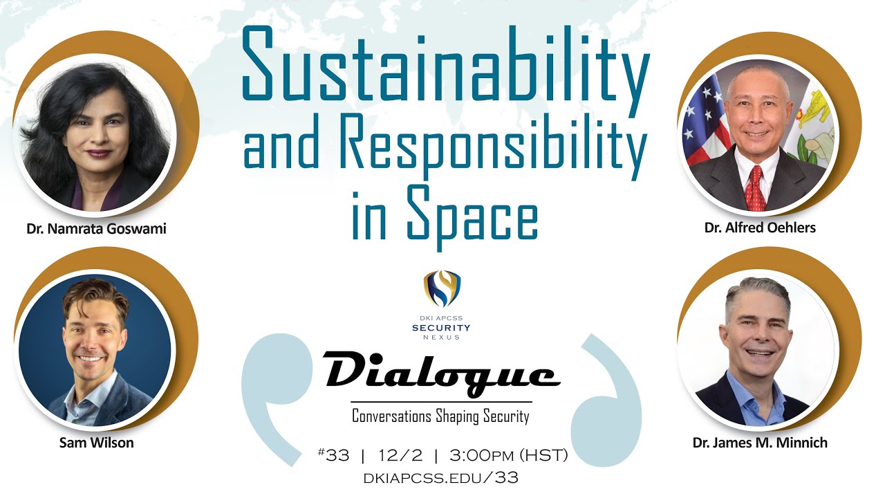 Dialogue #33 Sustainability and Responsibility in Space