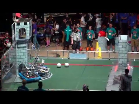 2016 Championship match #55 : FRC Team #971 Spartan Robotics