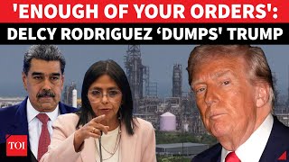 'Enough From Washington!': Venezuela Acting Pres. Defies Trump On Oil Control | Delcy Rodriguez