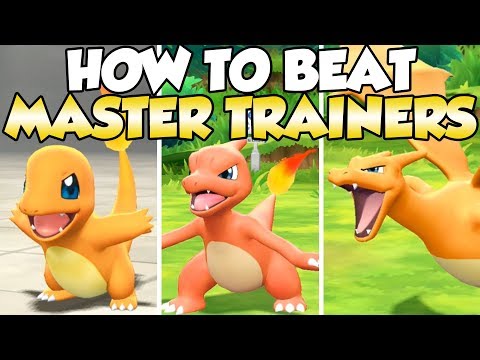 How To Beat Charmander, Charmeleon, Charizard Master Trainers Guide!