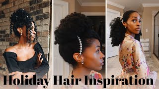 Festive and Beautiful Natural Hairstyles 2025