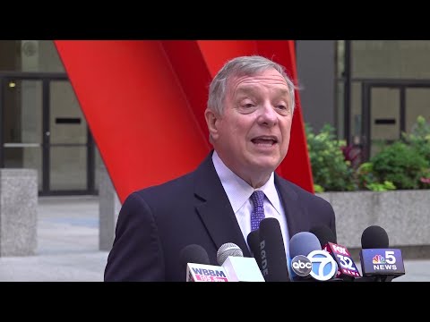 U.S. Senator Dick Durbin says the Trump administration wants to put the citizenship question on the 2020 census to discourage Hispanic-Americans from being counted for fear information could be used to possibly deport one of their relatives. (July 8)