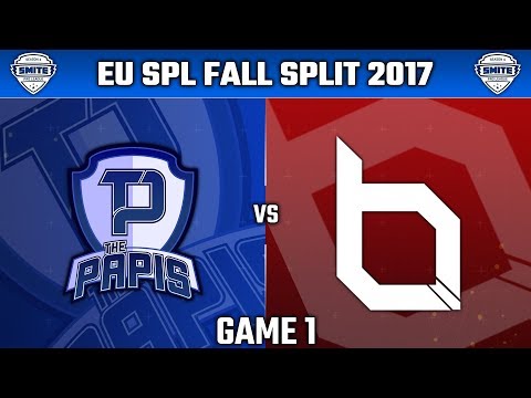 SMITE Pro League Fall Split Week 1 EU 2017 - The Papis vs. Obey Alliance (Game 1)