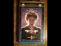 Opening And Closing To The Indian In The Cupboard VHS 1996