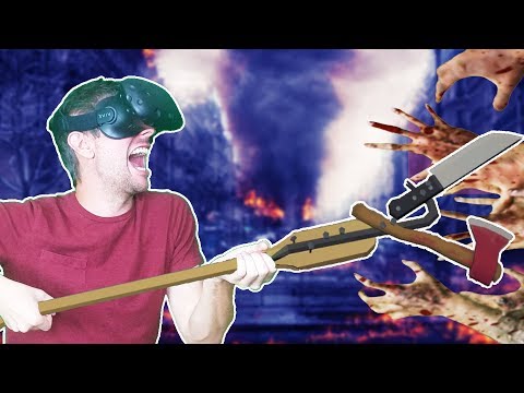 CRAFTING THE CRAZIEST APOCALYPSE WEAPONS IN VR! - Undead Development HTC VIVE Gameplay