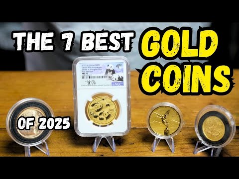 The 7 Best Gold Coins for Investing in 2025 🎉 #gold #goldcoins #silverstacking #goldstacking