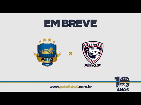 PATO FUTSAL X CASCAVEL - AO VIVO - PARANAENSE SÉRIE OURO 2020