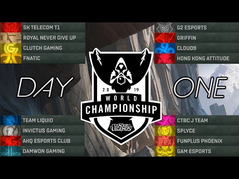 Worlds Day 1 Highlights Group Stage