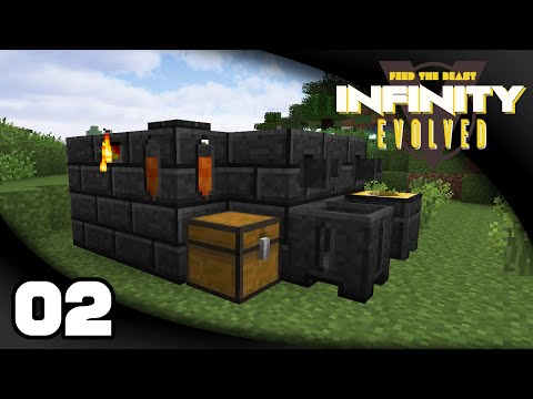 Infinity Evolved - Ep. 2: Tinker's Smeltery | FTB Infinity Evolved Expert Mode