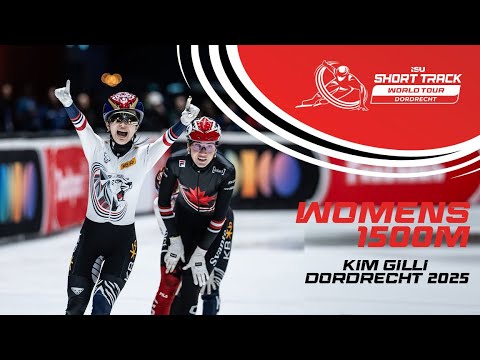 🇰🇷 Kim Gilli Shines Again! | 1500m | Dordrecht 2025 | #shorttrackworldtour
