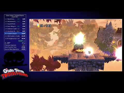 Giana Sisters: Twisted Dreams - Any% in 48:58 [WR as of 18/06/2018]