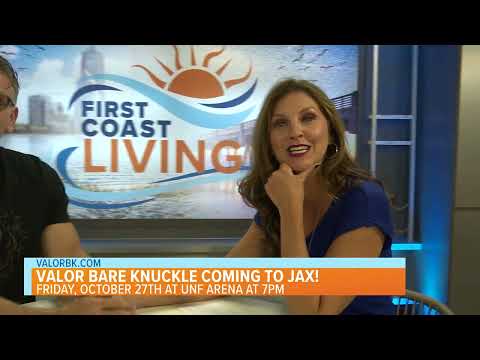 Valor Bare Knuckle is coming to Jacksonville Florida | First Coast Living with Jordan Wilkerson