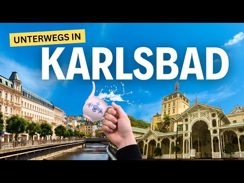 KARLSBAD: TOP 10 Sights & Healing Springs! ⛲ The most beautiful places in Karlovy Vary
