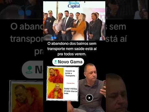Novo Gama: caos no transporte.