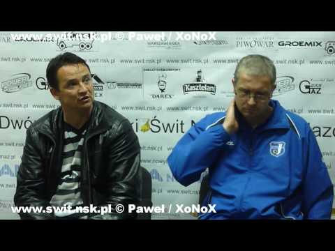 www.swit.nsk.pl - Świt Nowy Dwór Mazowiecki - Jeziorak Iława 1-1 (0-1) - Konferencja po meczu