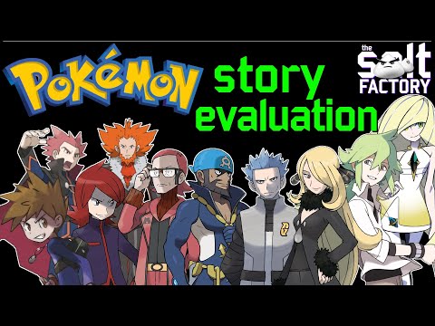 Evaluating the story of every major Pokemon game from generation 1-7