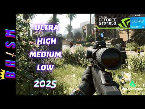 GTX 1650: Delta Force | Can It Run 100+FPS at 1080P?