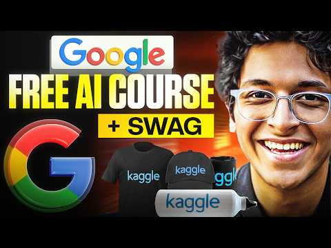 Google Launches FREE AI Course (With Certificate & Swags!)