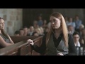 Gemma Kaye Suing The Devil Lawyer Scene With Malcolm McDowell