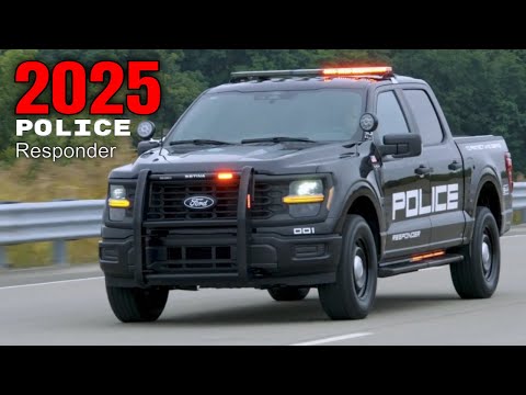 2025 Ford Police F-150 Responder Truck Revealed