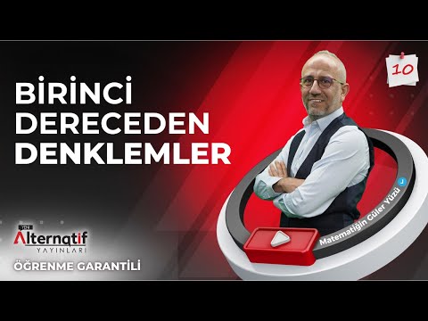 Birinci Dereceden Denklemler | Tyt Matematik Kampı-10 | Pdf #öğrenmegarantili 