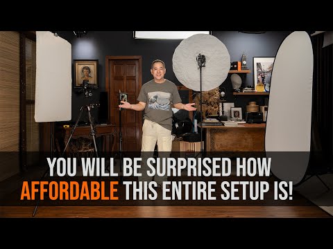 Budget Friendly Studio and Lighting Setup for Portrait Photography!