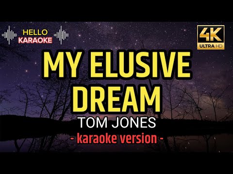 My Elusive Dream - Tom Jones (karaoke version)