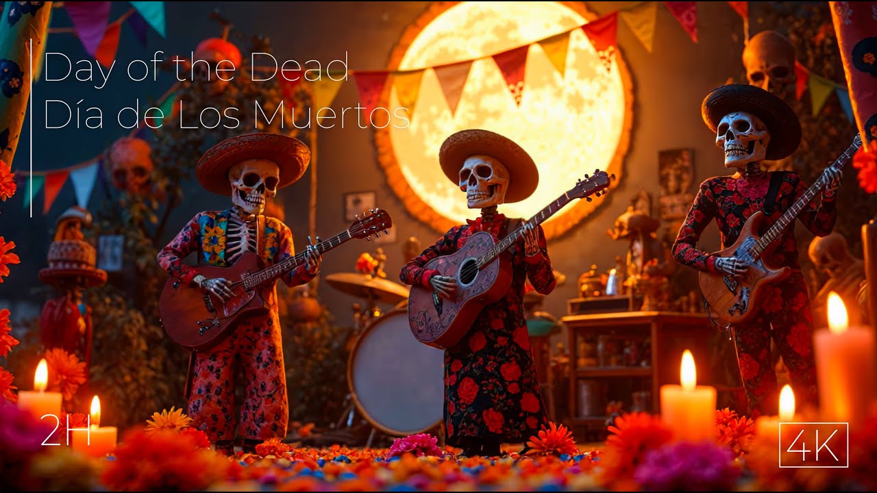 2H Celebrando el Día de  Muertos 🎶 Altares y Música Mexicana para el Alma - ASMR